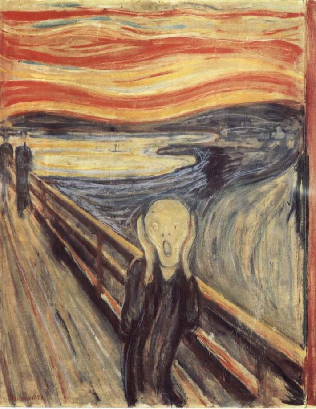 Edvard Munch Cry oil painting image